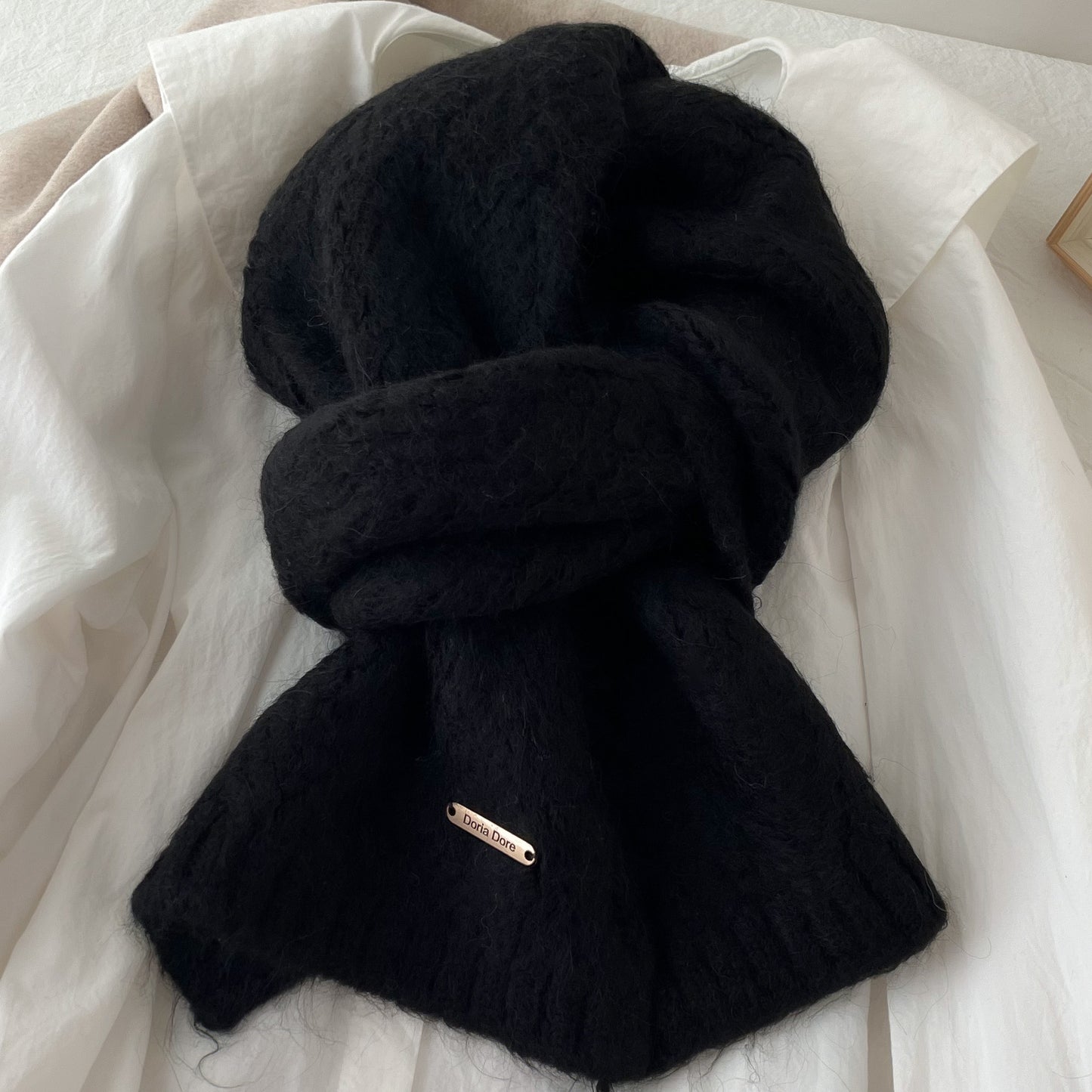 Wool Blended Korean Style Fashionable Student High-grade Knitted
