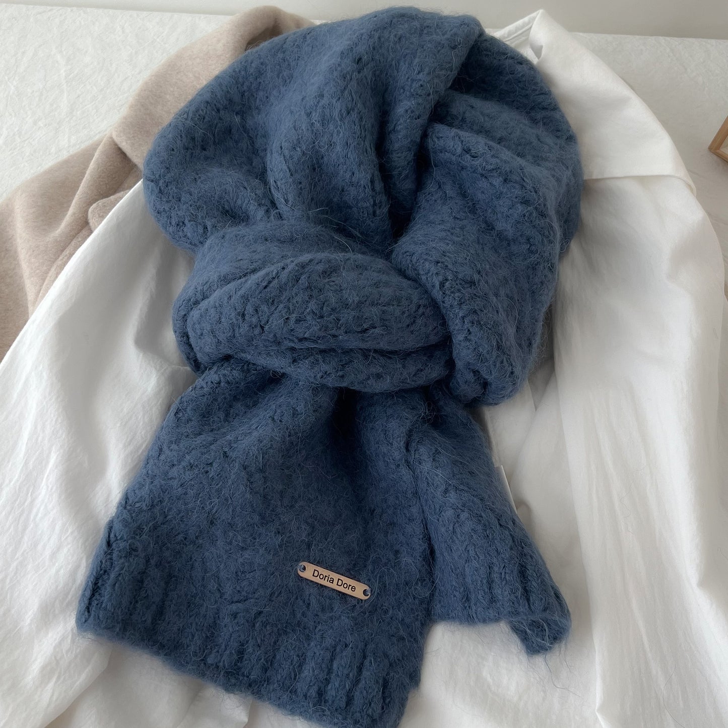 Wool Blended Korean Style Fashionable Student High-grade Knitted