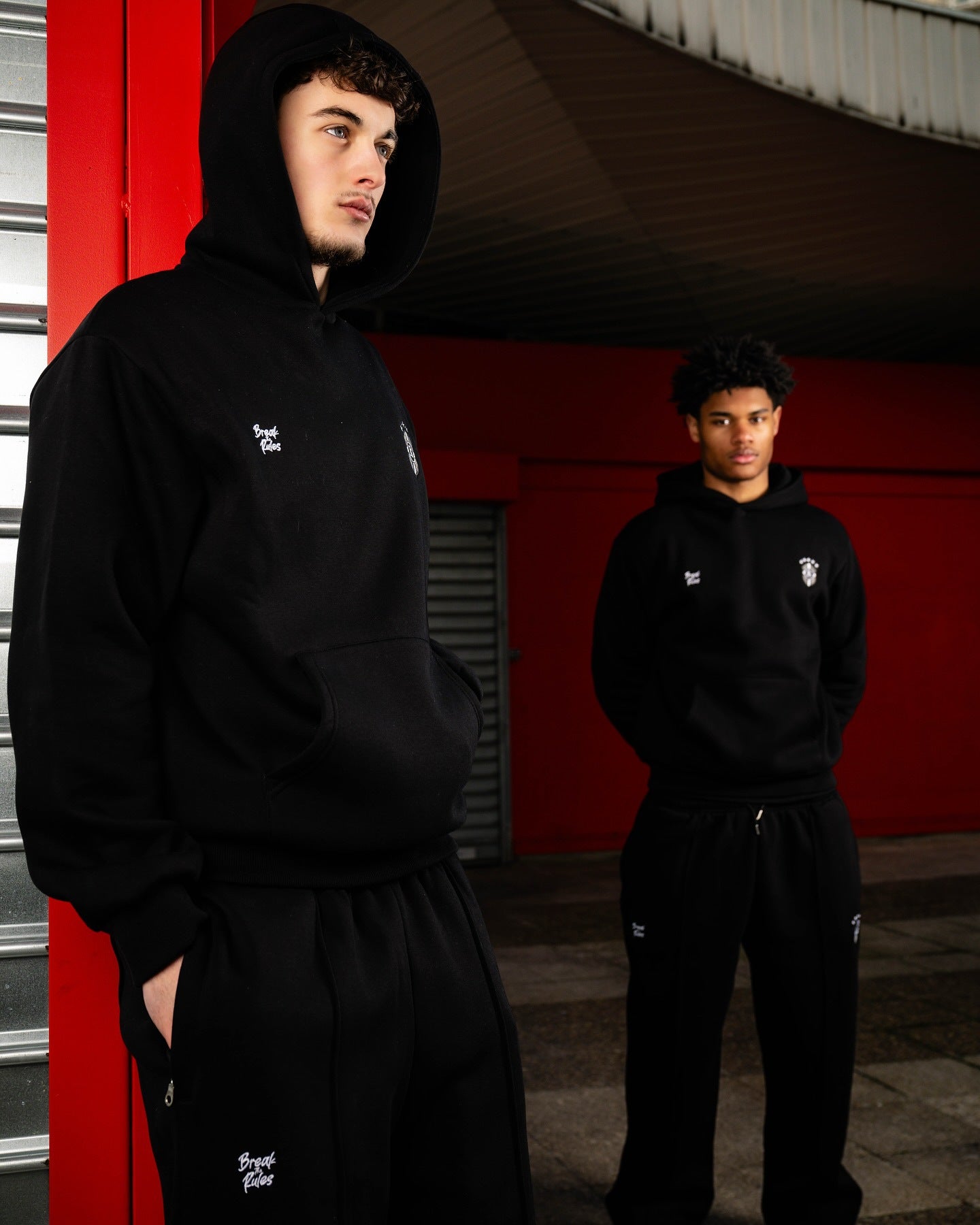 Zip Hooded Jacket Casual Suit Long Sleeve Sweatshirt And Sweatpants Trousers