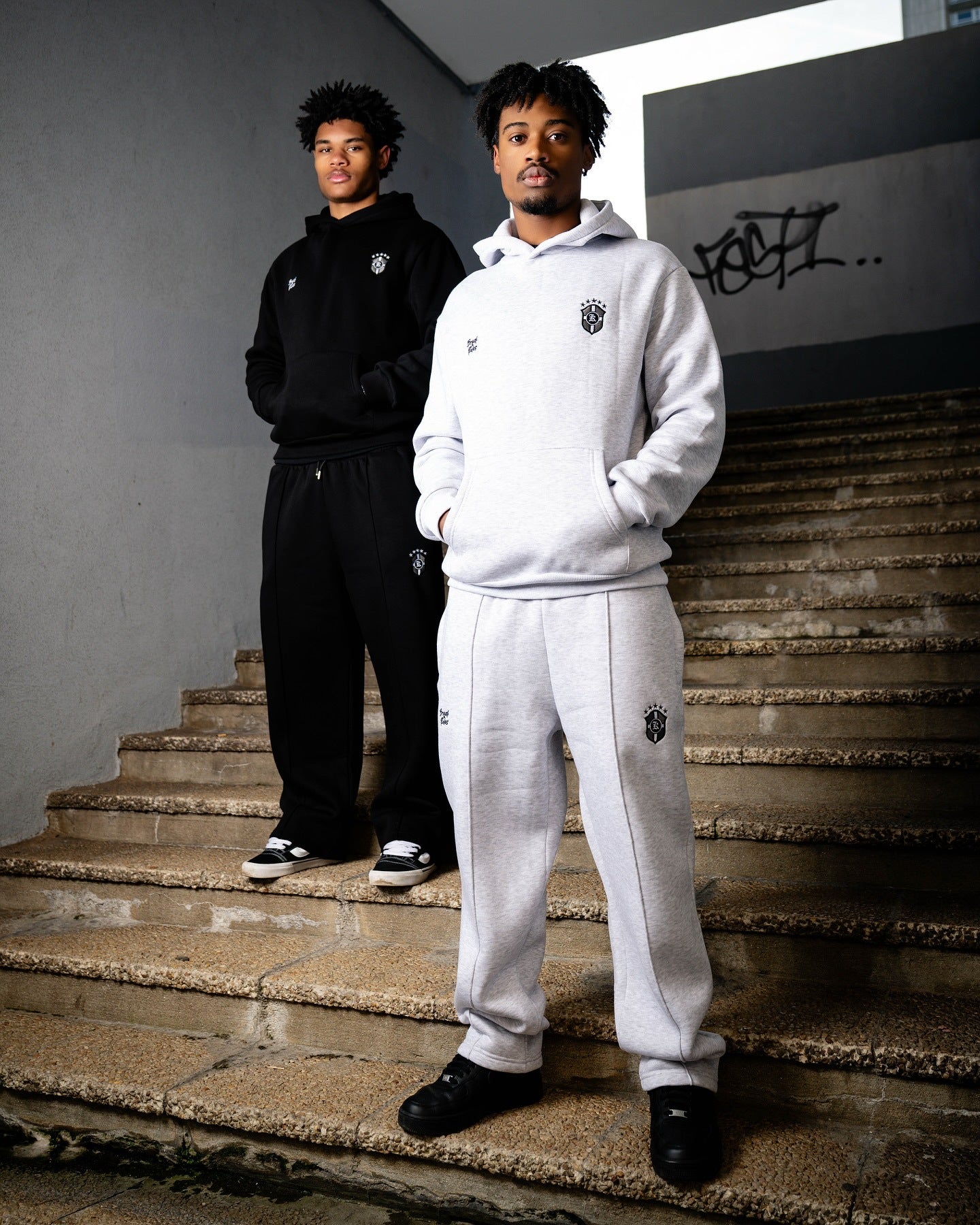 Zip Hooded Jacket Casual Suit Long Sleeve Sweatshirt And Sweatpants Trousers