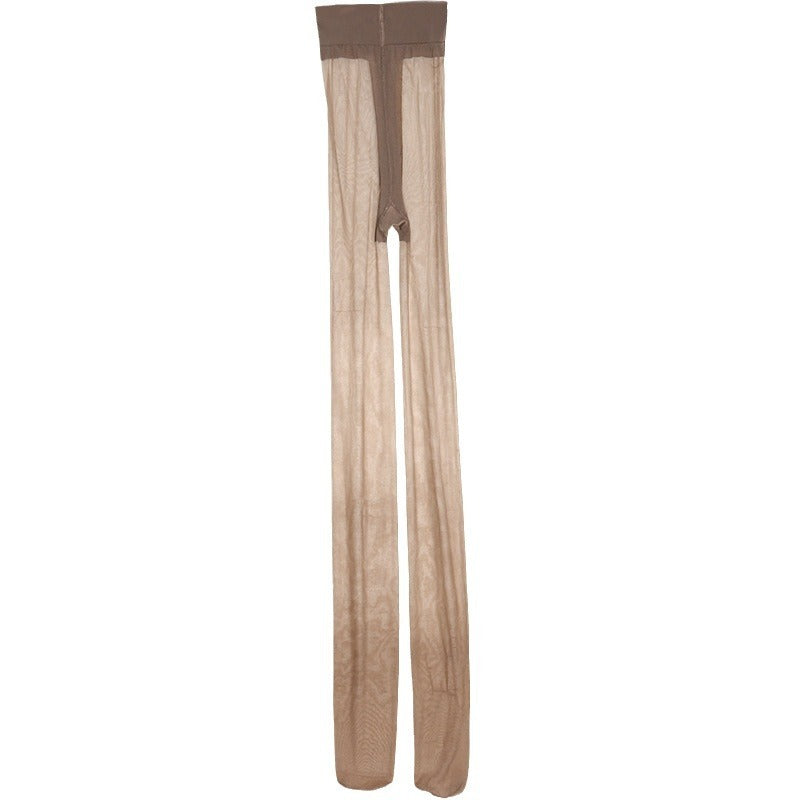 3D Thin Stockings Smooth And Comfortable T-shaped Crotch Romper